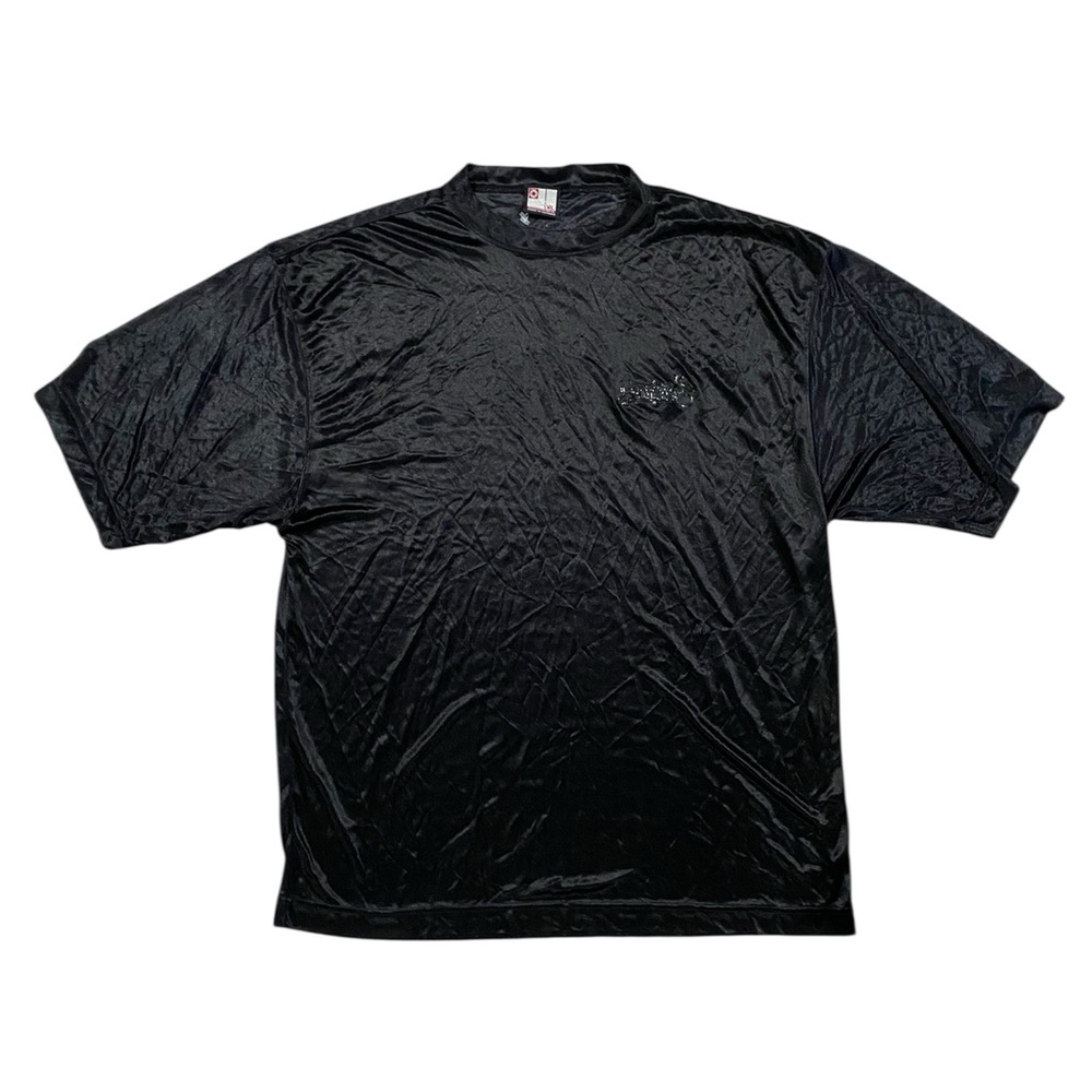 South Pole Y2K Shirt Men XL Black W/ Logo Baggy Stretch Short Sleeve Tee Hip Hop